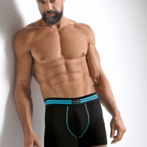 Bóxer de Algodón y Lycra Liso Elástico c/ detalles a Contratono