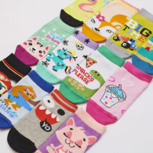 Soquetes de Chicos Estampados Talle 2