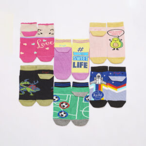 Soquetes de Chicos Estampados Talle 4