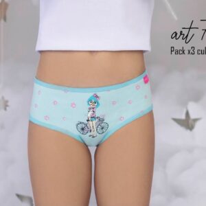 Culote de Nena Estampadas Pack x3