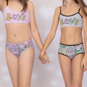 Conjunto Top de Nena Estampado con Culote