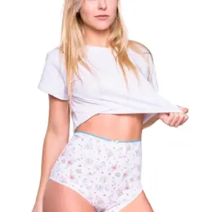 Especial de Algodón y Lycra Estampa Flores Talle único
