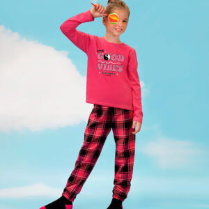 Pijama de Nena de Jersey y Pantalón Pilu TALLE 8