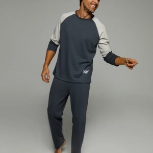 Pijama Hombre Manga larga de Jersey Estampado